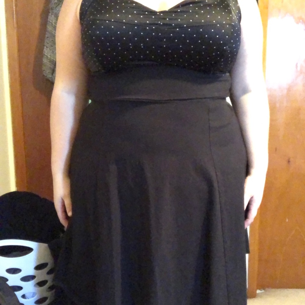 Vintage style swing dress